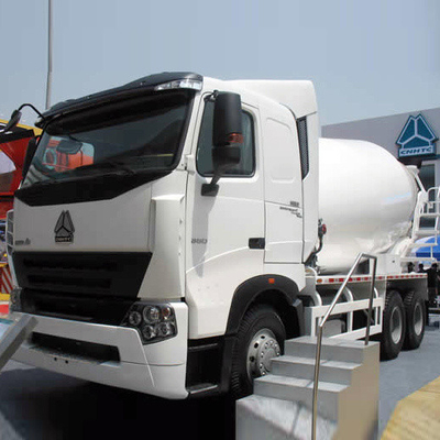 Sinotruck কংক্রিট মিক্সিং সরঞ্জাম / সিমেন্ট মিক্সার ট্রাক 10CBM 371HP 6X4 LHD
