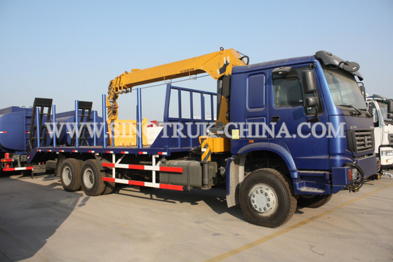 336HP নির্মাণ বুম ট্রাক কপিকল 12000kg সর্বোচ্চ উত্তোলন ক্ষমতা