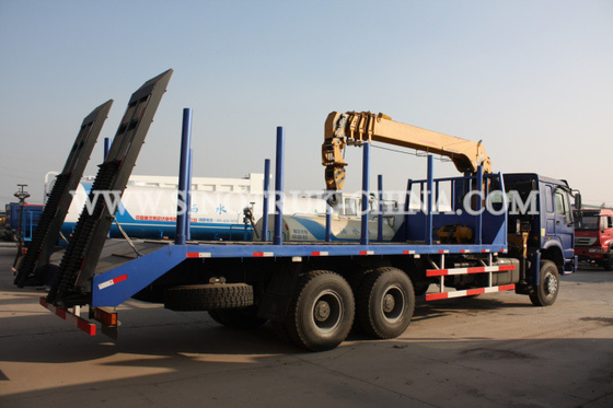 336HP নির্মাণ বুম ট্রাক কপিকল 12000kg সর্বোচ্চ উত্তোলন ক্ষমতা