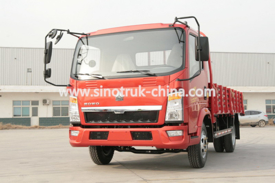 10 চাকা 4 * 2 হালকা দায়িত্ব বাণিজ্যিক ট্রাক 116hp Dropside কার্গো বক্স সঙ্গে