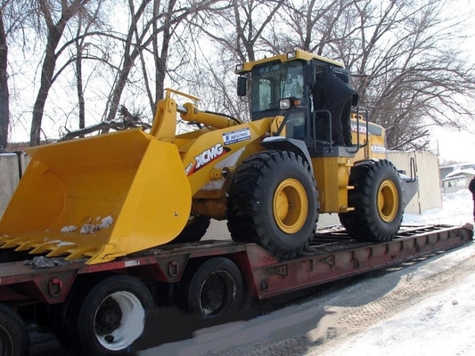 LW600K XCMG ভারি নির্মাণ যন্ত্রপাতি হুইল লোডার 3.5-4.5M³ বালতি সঙ্গে