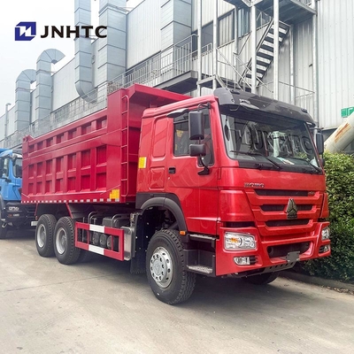 হাওও 6x4 নতুন/ব্যবহৃত 10 চাকা ডাম্প ট্রাক ডিজেল ট্যাপার রিয়ার ক্যামেরা 400HP ইউরো 2 ইউরো 3 নির্গমন মান 8L হিনো আরএইচডি