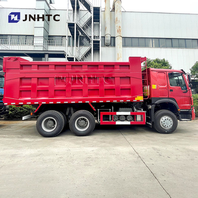 হাওও 6x4 নতুন/ব্যবহৃত 10 চাকা ডাম্প ট্রাক ডিজেল ট্যাপার রিয়ার ক্যামেরা 400HP ইউরো 2 ইউরো 3 নির্গমন মান 8L হিনো আরএইচডি