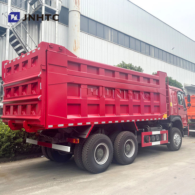 হাওও 6x4 নতুন/ব্যবহৃত 10 চাকা ডাম্প ট্রাক ডিজেল ট্যাপার রিয়ার ক্যামেরা 400HP ইউরো 2 ইউরো 3 নির্গমন মান 8L হিনো আরএইচডি