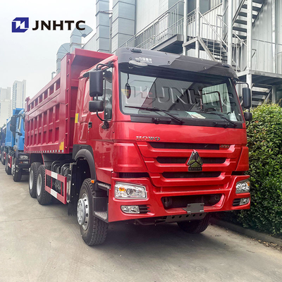 হাওও 6x4 নতুন/ব্যবহৃত 10 চাকা ডাম্প ট্রাক ডিজেল ট্যাপার রিয়ার ক্যামেরা 400HP ইউরো 2 ইউরো 3 নির্গমন মান 8L হিনো আরএইচডি
