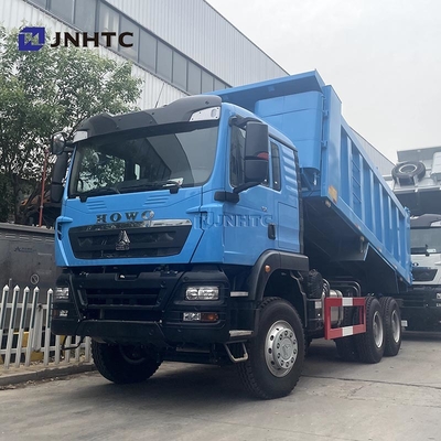 হাওও টিএক্স 6x4 ভারী ডাম্প ম্যানুয়াল ট্রান্সমিশন বাম স্টিয়ারিং ডিজেল জ্বালানী নির্গমন স্ট্যান্ডার্ড নতুন অবস্থা ট্যাপার ডাম্প ট্রাক