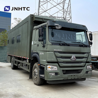 HOWO 4x2 6 চাকা ক্যাম্পিং কার রান্নাঘর রেস্তোরাঁ ডাইনিং ট্রাক ভেন্ডিং যানবাহন কার্গো ট্রাক বিক্রয়