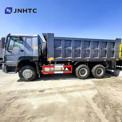 হাও ডাম্প ট্রাক 6x4 ইউরো 2 10 হুইল ডাম্প ট্রাক 336hp 40 টন ব্যবহৃত সিনোট্রাক বাম / ডানদিকে ড্রাইভ ট্যাপার ট্রাক