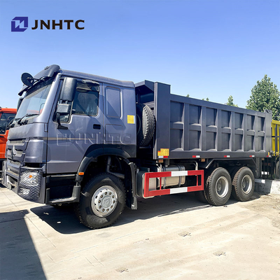 হাও ডাম্প ট্রাক 6x4 ইউরো 2 10 হুইল ডাম্প ট্রাক 336hp 40 টন ব্যবহৃত সিনোট্রাক বাম / ডানদিকে ড্রাইভ ট্যাপার ট্রাক