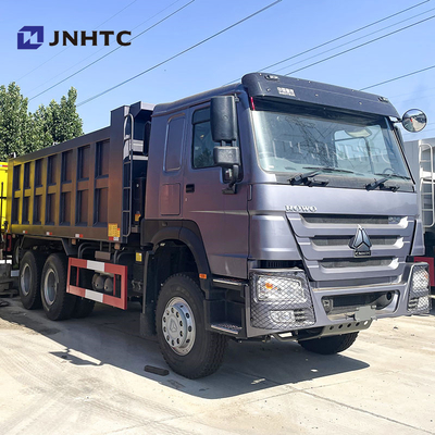 হাও ডাম্প ট্রাক 6x4 ইউরো 2 10 হুইল ডাম্প ট্রাক 336hp 40 টন ব্যবহৃত সিনোট্রাক বাম / ডানদিকে ড্রাইভ ট্যাপার ট্রাক