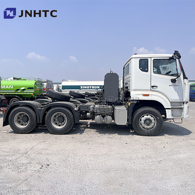 HOWO NX 10 চাকার 380hp সেমি ট্র্যাক্টর ট্রাক হেড ডিজেল জ্বালানী ম্যানুয়াল ট্রান্সমিশন ডান ইউরো 2 দ্রুত কম দাম বিক্রয়