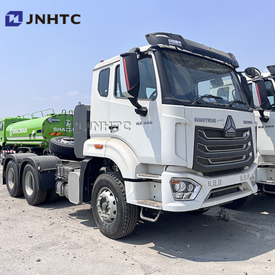 HOWO NX 10 চাকার 380hp সেমি ট্র্যাক্টর ট্রাক হেড ডিজেল জ্বালানী ম্যানুয়াল ট্রান্সমিশন ডান ইউরো 2 দ্রুত কম দাম বিক্রয়