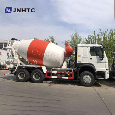 SINOTRUK HOWO কংক্রিট মিশ্রণ ট্রাক 10m3 ধারণক্ষমতা সিমেন্ট মিশ্রণ ট্রাক মাউন্ট কংক্রিট মিশ্রণ ট্রাক বিক্রয়