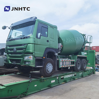 গরম HOWO কংক্রিট মিশ্রণ ট্রাক 6x4 10 চাকা ক্ষমতা সিমেন্ট মিশ্রণ ট্রাক মাউন্ট কংক্রিট মিশুক পাম্প ট্রাক