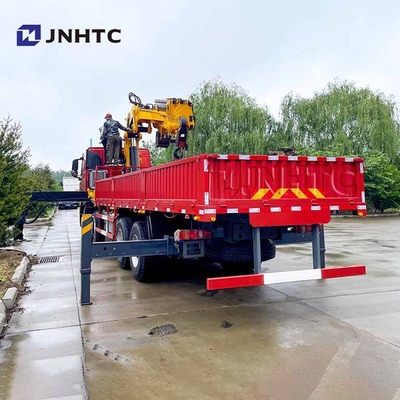 চীন হাওও 6x4 380hp ফোল্ডিং আর্ম ক্রেন কার্গো ট্রাক সহ 14/ 16 টন টেলিস্কোপিক বুম মাউন্ট ক্রেন ভাল দাম
