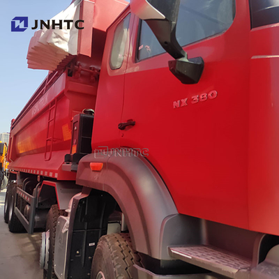 নতুন এবং ব্যবহৃত সিনোট্রাক HOWO Nx 8X4 ডাম্প ট্রাক 50 টন নতুন ট্রাক টারপলিন সহ