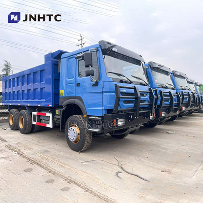 নতুন এবং ব্যবহৃত 10 চাকা ডাম্প ট্রাক 6x6 Sinotruk Howo 30Cubic Tipper ট্রাক ভাল অবস্থায়