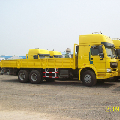 40-50T এর জন্য সিনোট্রুক হাও 7 মডেলের হলুদ রঙ 6x4 10 হুইলারের কার্গো ট্রাক