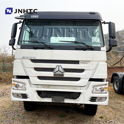 সিনোট্রুক হাও প্রাইম মুভার ট্রাক ট্রাক হেড 6x4 10 চাকা 380hp সেমি ট্র্যাক্টর ট্রাক হেড