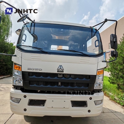 HOWO ক্রেন ট্রাক 4X2 6 চাকা ক্রেন 5 টন কার্গো ট্রাক 12 টন ভাঁজ আর্ম ক্রেন সঙ্গে