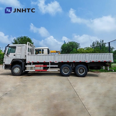 সিনোট্রুক হাও কার্গো ট্রাক ৬x৪ ২৫ টন ৩৪০hp সস্তা এবং সূক্ষ্ম ফ্ল্যাটবেড কার্গো ট্রাক বিক্রয়ের জন্য