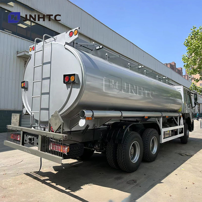 সিনোট্রুক হাও তেল ট্যাঙ্ক ট্রাক 6X4 400HP এলএইচডি ডিজেল জ্বালানী তেল ট্যাঙ্ক ট্রাক ভাল দাম