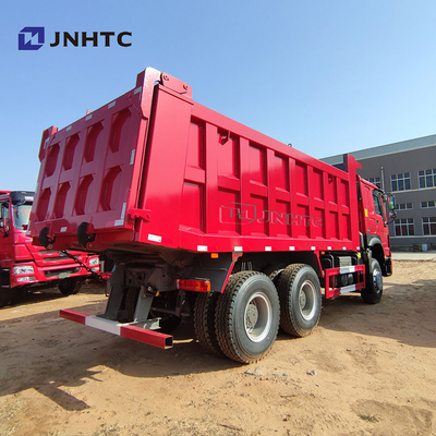 হাও 30cbm টিপার ট্রাক 6X4 10 চাকা 400 এইচপি সিএনজি পরিবহন ডাম্প ট্রাক দাম বিক্রয়