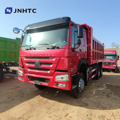 হাও 30cbm টিপার ট্রাক 6X4 10 চাকা 400 এইচপি সিএনজি পরিবহন ডাম্প ট্রাক দাম বিক্রয়