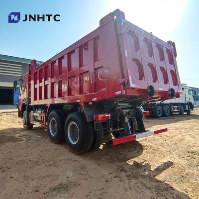 হাও 30cbm টিপার ট্রাক 6X4 10 চাকা 400 এইচপি সিএনজি পরিবহন ডাম্প ট্রাক দাম বিক্রয়