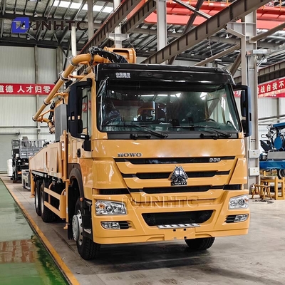 HOWO 6X4 কংক্রিট পাম্প ট্রাক ইউরো 3 32m 336hp কংক্রিট পাম্প ট্রাক