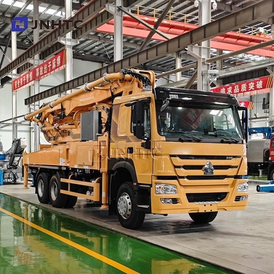 HOWO 6X4 কংক্রিট পাম্প ট্রাক ইউরো 3 32m 336hp কংক্রিট পাম্প ট্রাক