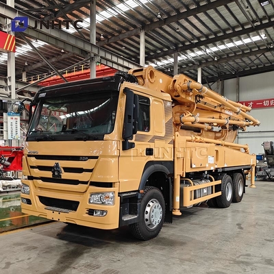 HOWO 6X4 কংক্রিট পাম্প ট্রাক ইউরো 3 32m 336hp কংক্রিট পাম্প ট্রাক