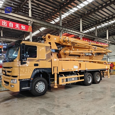 HOWO 6X4 কংক্রিট পাম্প ট্রাক ইউরো 3 32m 336hp কংক্রিট পাম্প ট্রাক
