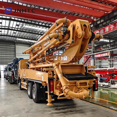 HOWO 6X4 কংক্রিট পাম্প ট্রাক ইউরো 3 32m 336hp কংক্রিট পাম্প ট্রাক