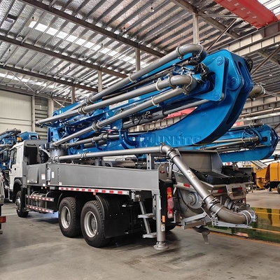 HOWO 6x4 চ্যাসি কংক্রিট পাম্প ট্রাক 400HP 47m 400hp কংক্রিট পাম্প ট্রাক
