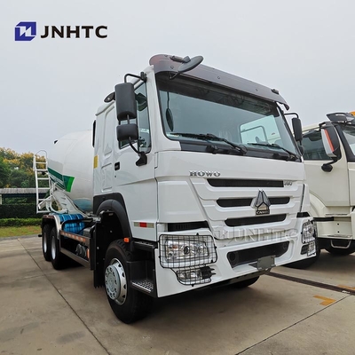 HOWO কংক্রিট মিশ্রণ ট্রাক 6x4 380hp10 চাকা ক্ষমতা সিমেন্ট মিশ্রণ ট্রাক মাউন্ট কংক্রিট মিশ্রণকারী পাম্প ট্রাক