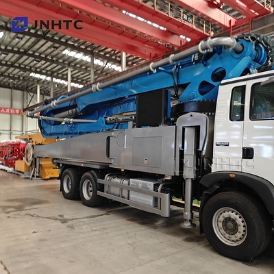 HOWO TX 6x4 চ্যাসি কংক্রিট পাম্প ট্রাক 400HP 58m 400hp কংক্রিট পাম্প ট্রাক