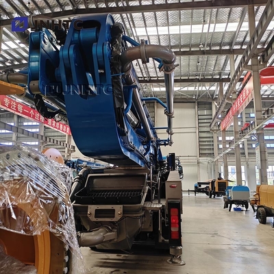 HOWO TX 6x4 চ্যাসি কংক্রিট পাম্প ট্রাক 400HP 58m 400hp কংক্রিট পাম্প ট্রাক