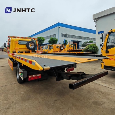FAW ফ্ল্যাটবেড Wrecker 4 * 2 3 টন 5 টন 160HP রোড পুনরুদ্ধার Wrecker ট্রাক ভাল দাম
