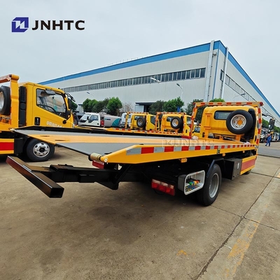 FAW ফ্ল্যাটবেড Wrecker 4 * 2 3 টন 5 টন 160HP রোড পুনরুদ্ধার Wrecker ট্রাক ভাল দাম