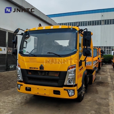 সিনোট্রুক HOWO ভাঙ্গা ট্রাক 4x2 5TON হালকা দায়িত্ব বাণিজ্যিক ট্রাক ফ্ল্যাটবেড ভাঙ্গা ট্রাক টানা ট্রাক
