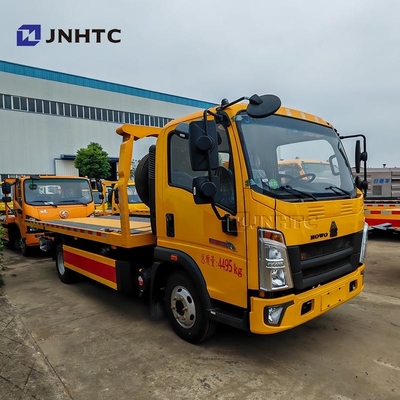 সিনোট্রুক HOWO ভাঙ্গা ট্রাক 4x2 5TON হালকা দায়িত্ব বাণিজ্যিক ট্রাক ফ্ল্যাটবেড ভাঙ্গা ট্রাক টানা ট্রাক