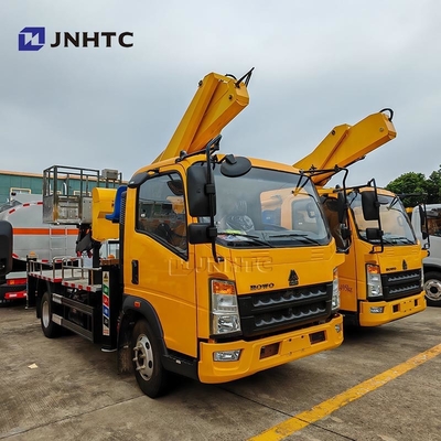 হাওও 4x2 মাউন্টড উচ্চ উচ্চতা অপারেশন ট্রাক বালতি ট্রাক এয়ার ওয়ার্কিং প্ল্যাটফর্ম ট্রাক স্ট্রিট লাইট রক্ষণাবেক্ষণের জন্য
