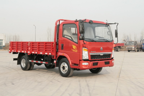 Howo হালকা কার্গো ট্রাক 1-4T 1760 এসি 85HP সঙ্গে কেবিন হাত ড্রাইভিং যাক