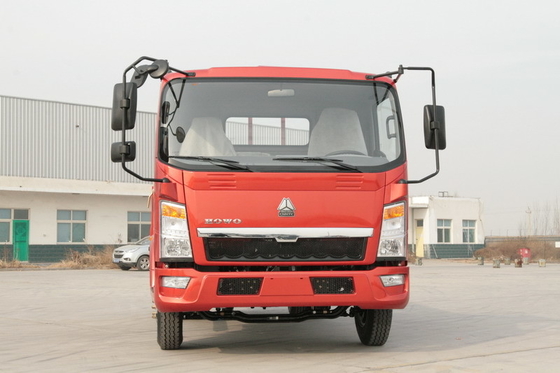 Howo হালকা কার্গো ট্রাক 1-4T 1760 এসি 85HP সঙ্গে কেবিন হাত ড্রাইভিং যাক