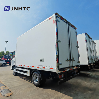 ইসুজু 10 টন দরকারী লোড 4x2 6x4 বক্স ভ্যান কার্গো ট্রাক ইঞ্জিন 205hp 240hp সঙ্গে