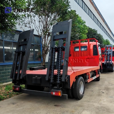 গরম বিক্রয় HOWO Wrecker ট্রাক 4x2 3-5 টন ফ্ল্যাটবেড হালকা দায়িত্ব Wrecker টাক ট্রাক
