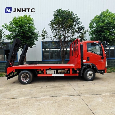 গরম বিক্রয় HOWO Wrecker ট্রাক 4x2 3-5 টন ফ্ল্যাটবেড হালকা দায়িত্ব Wrecker টাক ট্রাক
