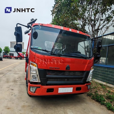 গরম বিক্রয় HOWO Wrecker ট্রাক 4x2 3-5 টন ফ্ল্যাটবেড হালকা দায়িত্ব Wrecker টাক ট্রাক