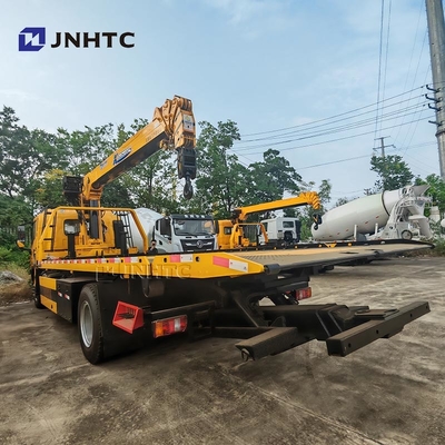 হাও ড্রেকার ট্রাক 4x2 6 চাকা 340hp ড্রেকার ট্রাক সোজা আর্ম ক্রেন সহ ভাল দাম